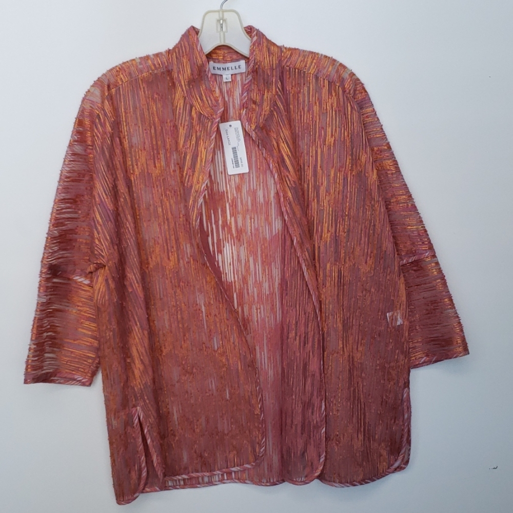 New Emmelle Classic Mandarin Accent Jacket